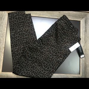 Liverpool brown cheetah Madonna Leggings Jeans